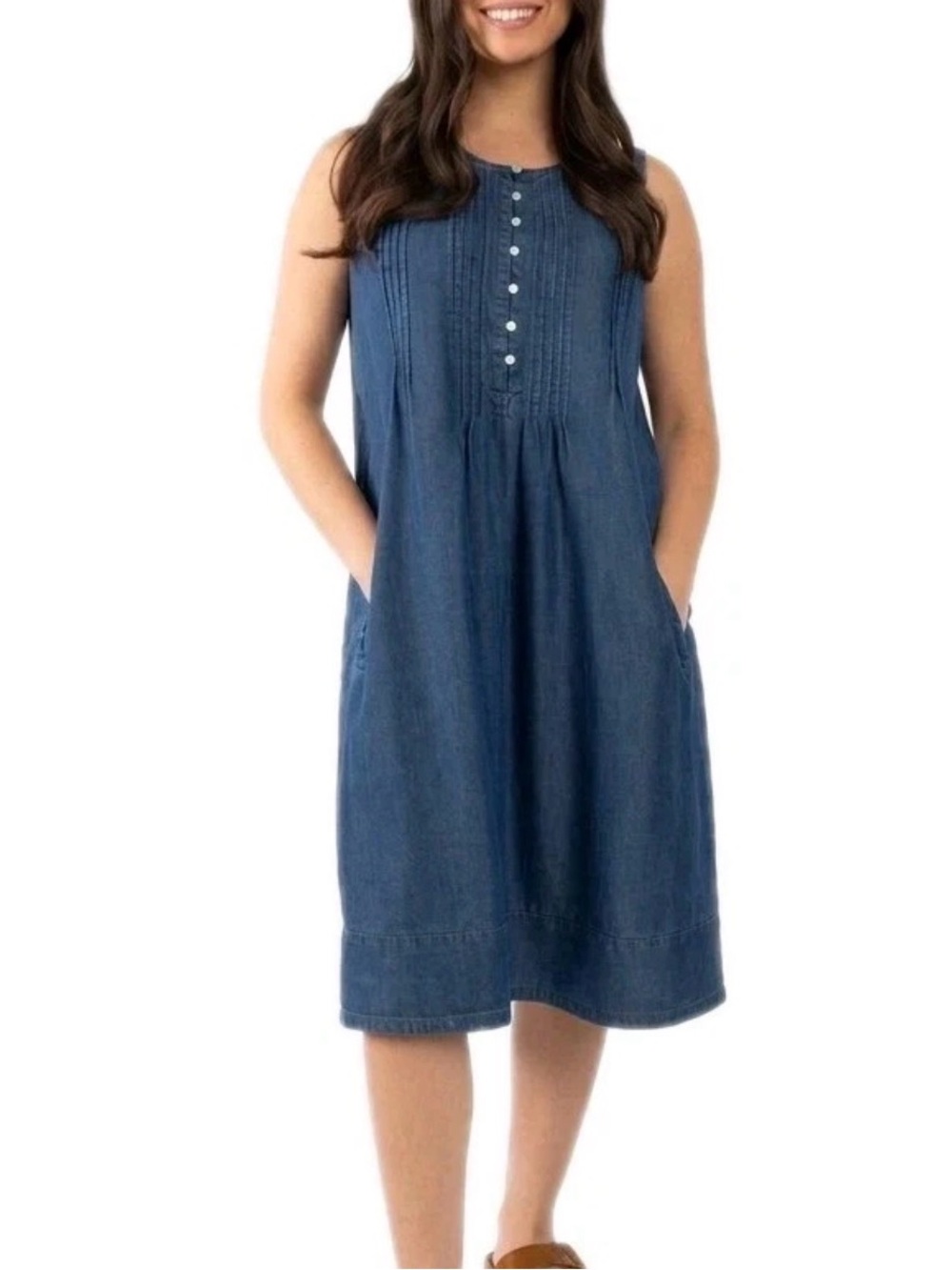 Coldwater Creek Ladies’ Tencel Dress - size XS(2-4)